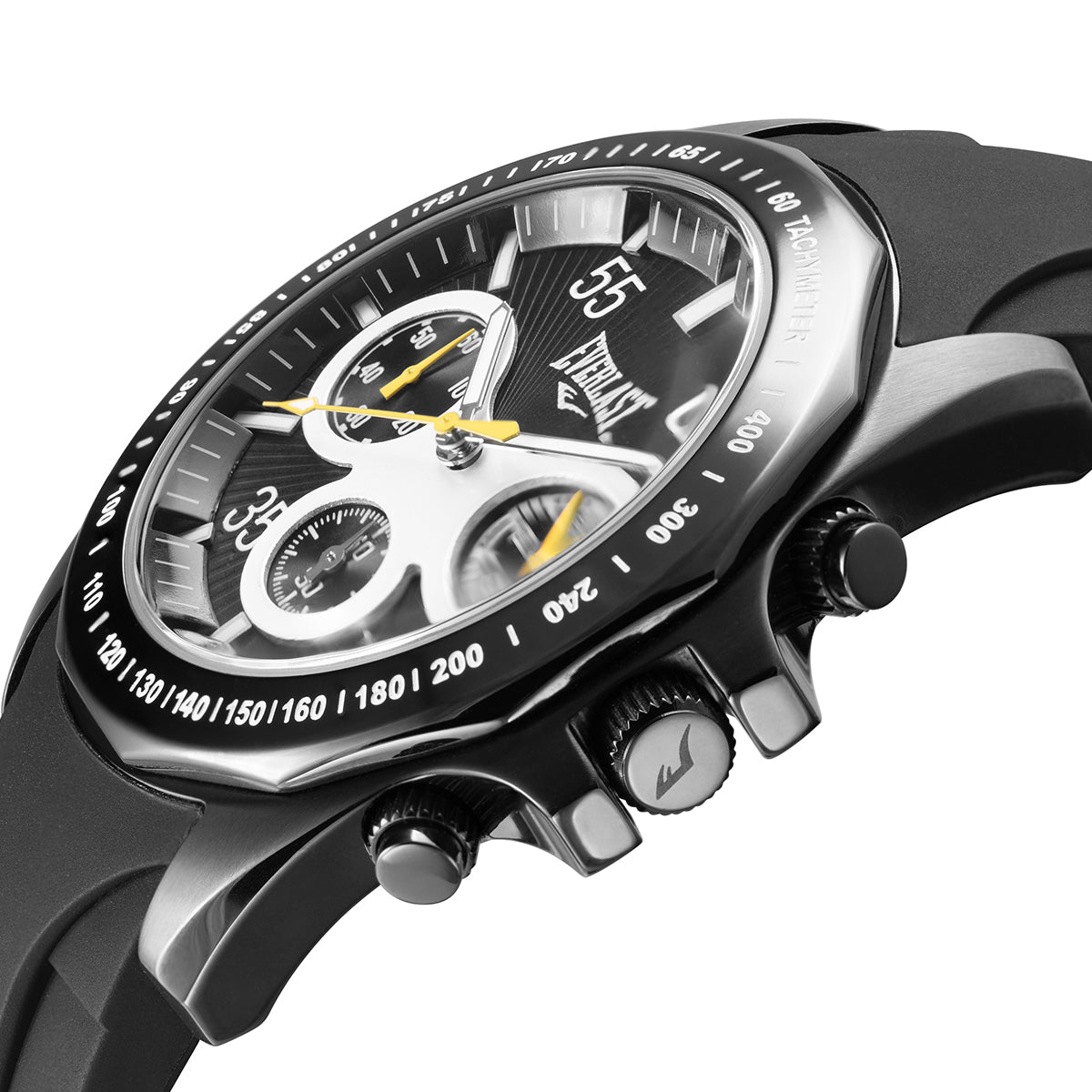 Relógio de Pulso Everlast Aço Inoxidável Cronógrafo E221