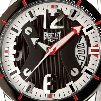 Relógio de Pulso Everlast Masculino Preto Calendário E228
