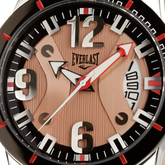 Relógio de Pulso Everlast Masculino Preto Calendário E229
