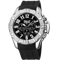 Relógio de Pulso Everlast Masculino Pulseira Silicone Preto Calendário  E2531
