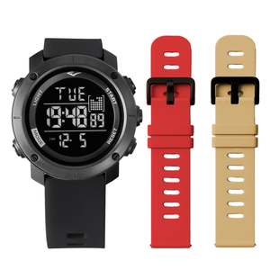 Relógio de Pulso Everlast Digital Kit 2 Pulseiras E303-29B