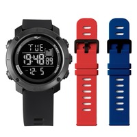 Relógio de Pulso Everlast Digital Kit 2 Pulseiras E303-29E