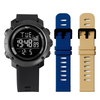 Relógio de Pulso Everlast Digital Kit 2 Pulseiras E303-29N
