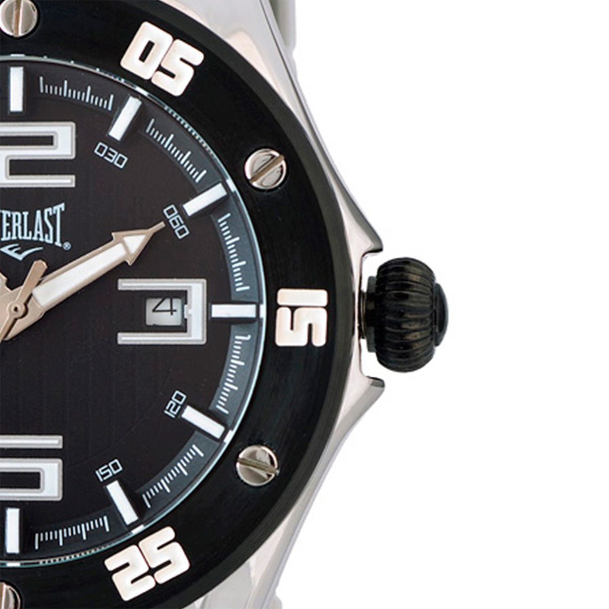 Relógio de Pulso Everlast Masculino Calendário Aço E328