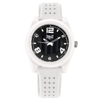 Relógio de Pulso Everlast Analógico Pulseira Silicone Cinza E37111