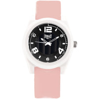 Relógio de Pulso Everlast Analógico Pulseira Silicone Rosa Nude E37114