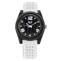 Relógio de Pulso Everlast Analógico Pulseira Silicone Branco E37211