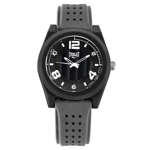 Relógio de Pulso Everlast Analógico Pulseira Silicone Cinza E37212