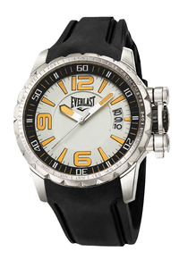 Relógio Everlast Masculino Silicone Preto Calendário E39530