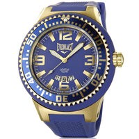 Relógio de Pulso Everlast Masculino Pulseira Azul Calendário E410