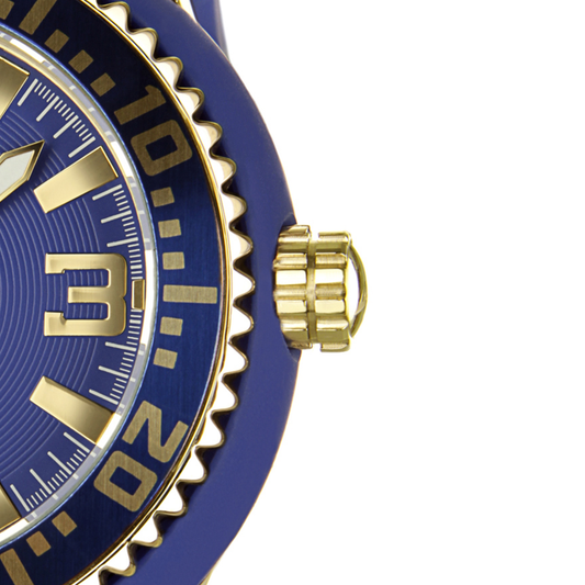 Relógio de Pulso Everlast Masculino Pulseira Azul Calendário E410