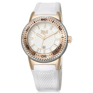 Relógio de Pulso Everlast Feminino Pulseira Branco Calendário E454