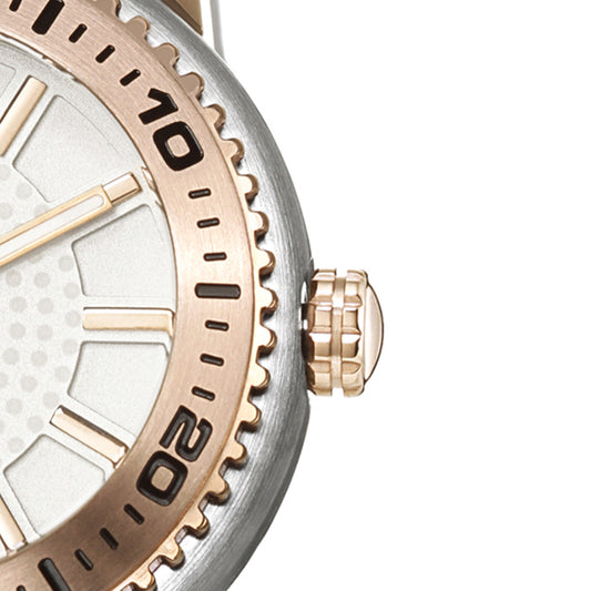 Relógio de Pulso Everlast Feminino Pulseira Branco Calendário E454