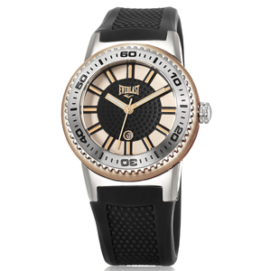 Relógio de Pulso Everlast Feminino Pulseira Preto Calendário E455
