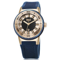 Relógio de Pulso Everlast Feminino Pulseira Azul Calendário E456