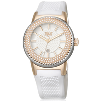 Relógio de Pulso Everlast Feminino Pulseira Branco Calendário E457