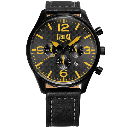 Relógio de Pulso Everlast Masculino Preto Cronógrafo E475