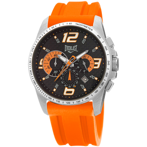 Relógio de Pulso Everlast Masculino Laranja Cronógrafo E4791
