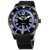 Relógio de Pulso Everlast Calendário Preto E513P