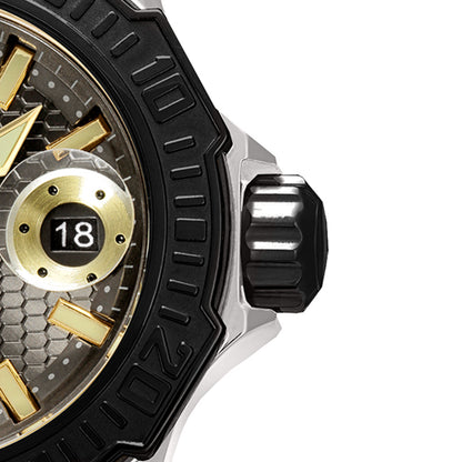 Relógio de Pulso Everlast Masculino Preto Calendário E578