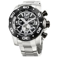 Relógio de Pulso Everlast Prateado Cronógrafo E597