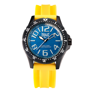 Relógio de Pulso Everlast Masculino Pulseira Silicone Amarelo E6745