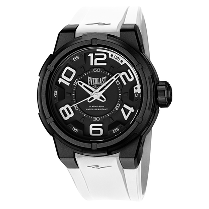 Relógio Masculino Everlast Silicone Branco E685