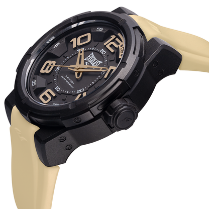 Relógio Masculino Everlast Silicone Bege E694
