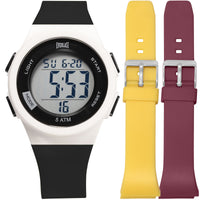 Relógio de Pulso Everlast Digital Unissex Kit 2 Pulseiras E73701