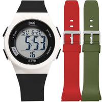 Relógio de Pulso Everlast Digital Unissex Kit 2 Pulseiras E73704