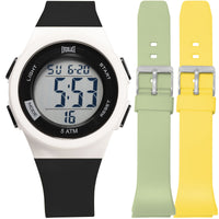 Relógio de Pulso Everlast Digital Unissex Kit 2 Pulseiras E73705
