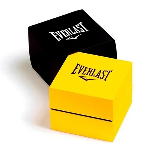 Relógio de Pulso Everlast Masculino Dourado Calendário E587