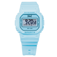 Relógio de Pulso Everlast Digital Quadrado Unissex Azul E763