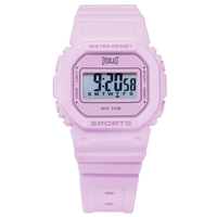 Relógio de Pulso Everlast Digital Quadrado Unissex Rosa E760