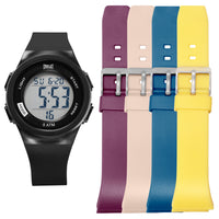 Relógio de Pulso Everlast Digital Unissex Kit 4 Pulseiras E73813