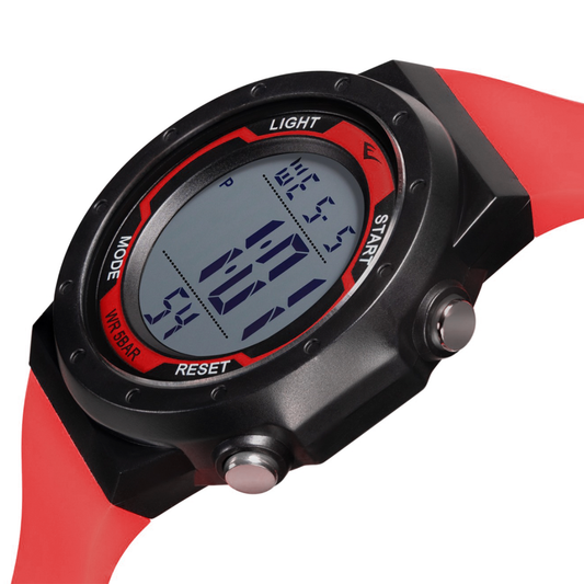 Relógio de Pulso Everlast Digital Masculino Vermelho E752