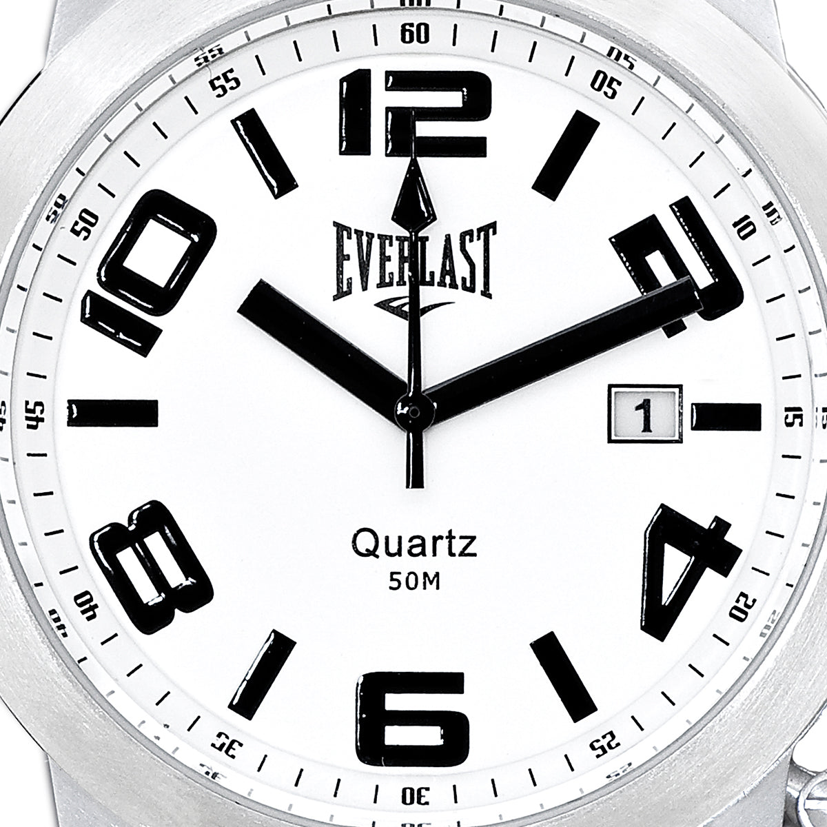 Relógio de Pulso Everlast Couro Calendário E061