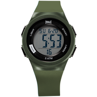 Relógio de Pulso Everlast Digital Unissex Verde Militar E741
