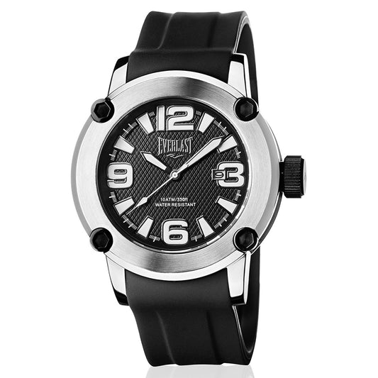 Relógio de Pulso Everlast Masculino Silicone Calendário E10430