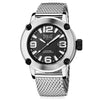 Relógio de Pulso Everlast Masculino Prateado Calendário E10415