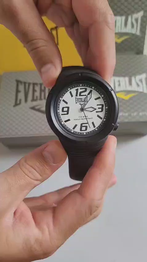 Relógio de Pulso Everlast Masculino Preto E666