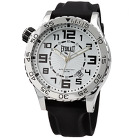 Relógio de Pulso Everlast Masculino Pulseira Silicone Preto Calendário E532