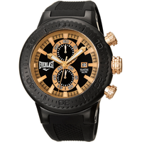 Relógio Masculino Everlast Cronógrafo Silicone Preto E585
