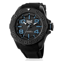 Relógio de Pulso Everlast Masculino Pulseira Silicone Preto E620