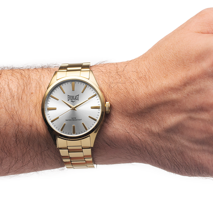 Relógio de Pulso Everlast Masculino Dourado E639