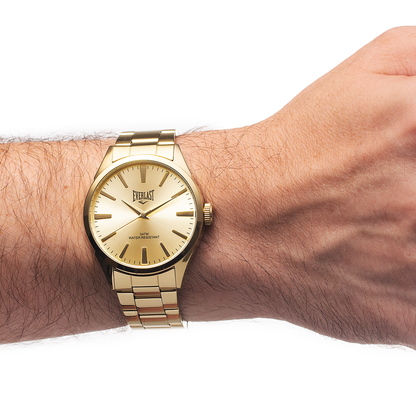 Relógio de Pulso Everlast Masculino Dourado E640