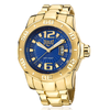 Relógio de Pulso Everlast Masculino Dourado Calendário E663