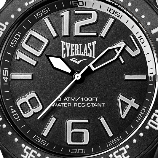 Relógio de Pulso Everlast Masculino Pulseira Silicone Preto E670