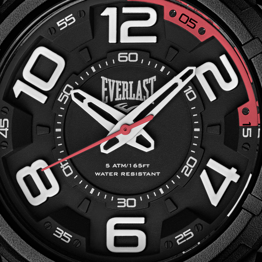 Relógio de Pulso Everlast Masculino Pulseira Silicone Preto E690