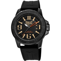 Relógio de Pulso Everlast Masculino Pulseira Silicone Preto E697